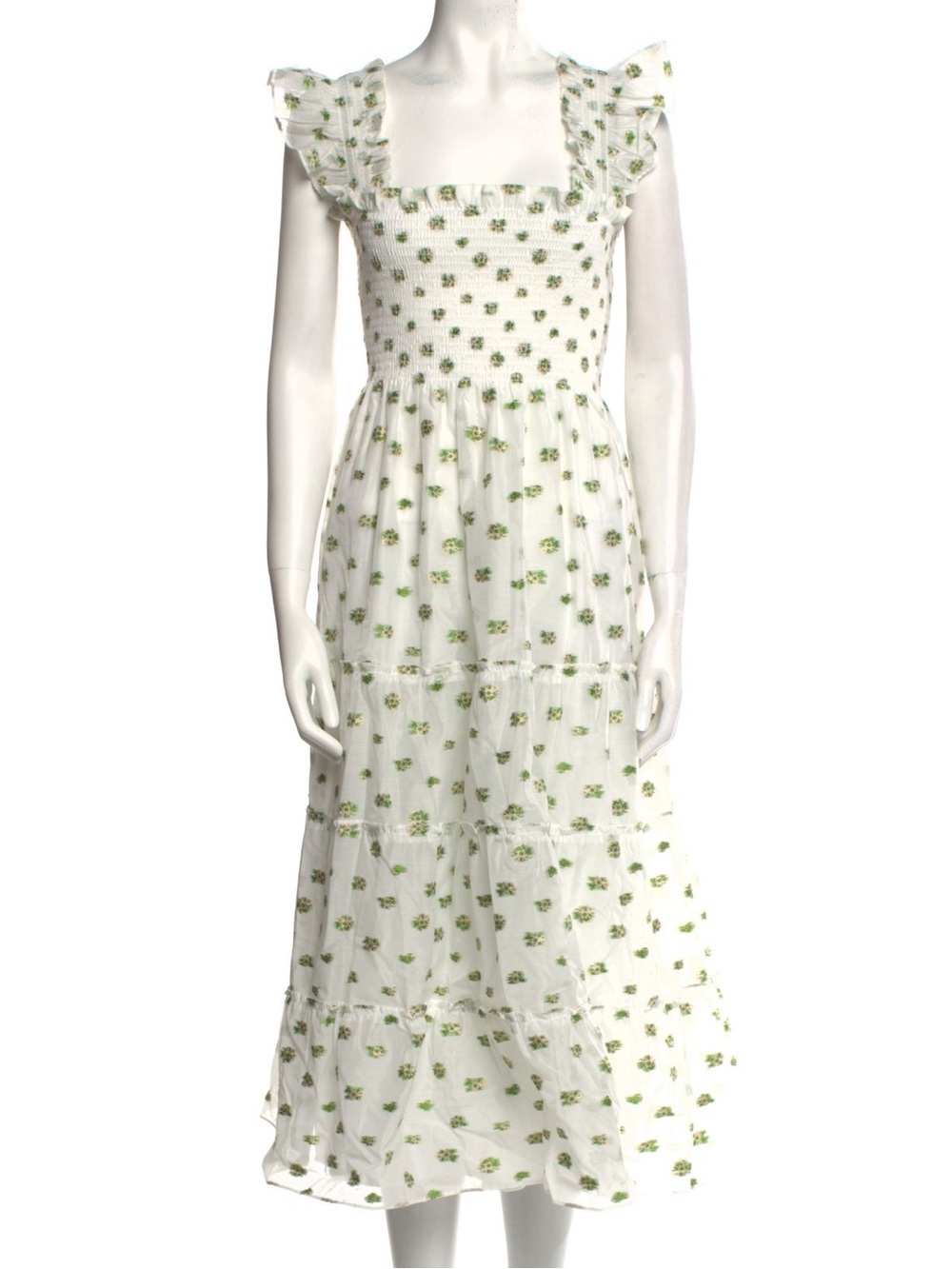 Hill House Nap Dress, Green Jacquard 2024 Collector’s Edition